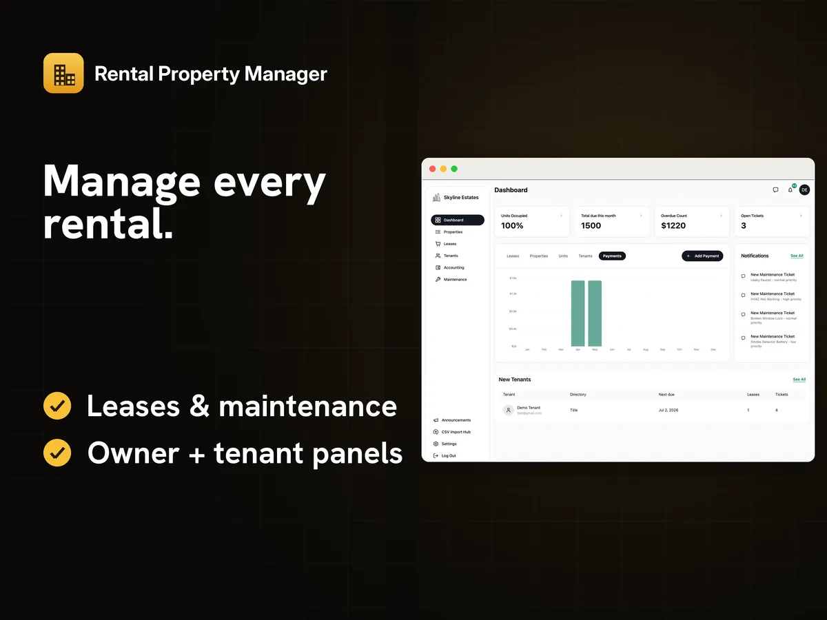 Rental Property Manager