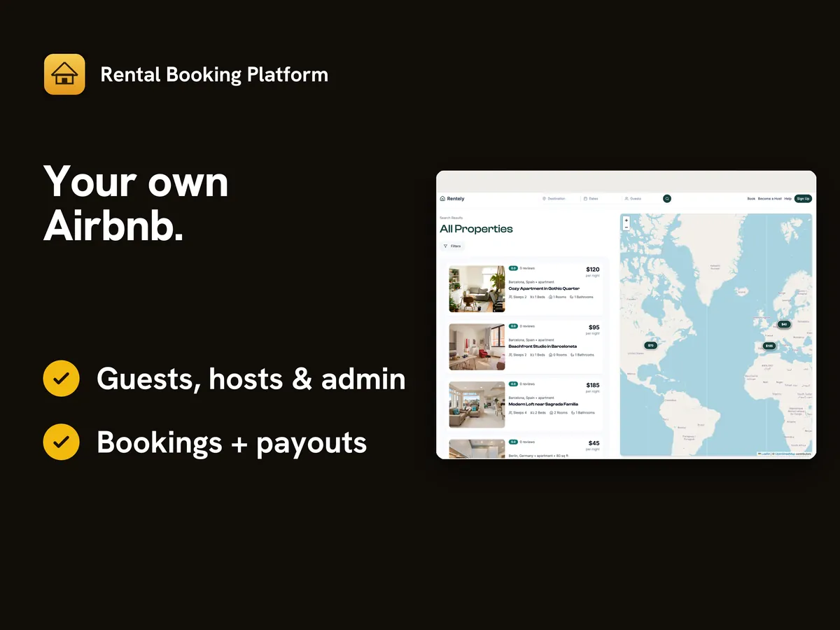 Rental Booking Platform